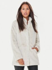ONLY Futro Vida 15164600 Beżowy Regular Fit. Brązowe futra damskie Only, xs. Za 279.99 zł.