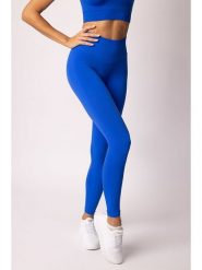 Spaio Legginsy sportowe "Flex Innergy" w kolorze niebieskim rozmiar: S. Niebieskie legginsy damskie Spaio, s, bez wzorów, z materiału. Za 156.95 zł.