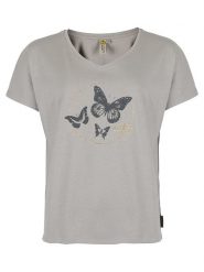 Roadsign Koszulka w kolorze szarym rozmiar: XXL. Szare bluzki damskie Roadsign, xxl, bez wzorów, z bawełny, bez kołnierzyka, bez ramiączek. Za 30.99 zł.