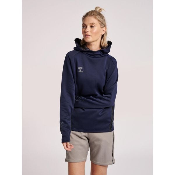 Damska bluza z kapturem Hummel Cima Xk. Niebieskie bluzy z kapturem damskie HUMMEL, s, z dresówki. Za 227.90 zł.