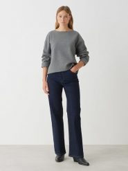 OPUS Bluza "Mivy" w kolorze antracytowym rozmiar: 42. Czarne bluzy bez kaptura damskie Opus. Za 127.35 zł.
