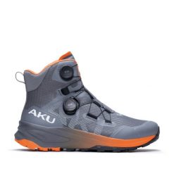 Buty trekkingowe męskie Aku Furiosa BOA GTX. Brązowe buty trekkingowe męskie Aku, bez zapięcia. Za 449.00 zł.