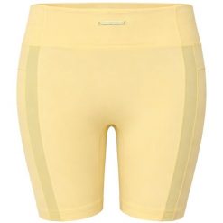 Spodenki treningowe damskie Gymshark Whitney V3. Żółte spodenki sportowe damskie Gymshark, s, na fitness i siłownię. W wyprzedaży za 49.99 zł.