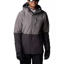 Kurtka narciarska męska Columbia Winter District. Szare kurtki męskie Columbia, m, bez wzorów, bez kaptura, narciarskie. Za 909.00 zł.