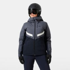 Damska kurtka narciarska Helly Hansen Edge 3.0. Szare kurtki damskie Helly Hansen, bez wzorów, bez kaptura, narciarskie. Za 1,322.50 zł.