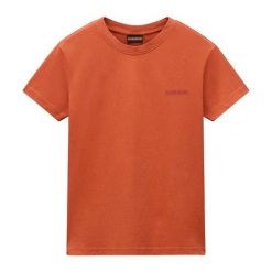 Koszulka damska Napapijri S-Blanche. Czerwone bluzki sportowe damskie Napapijri, s, bez wzorów, bez ramiączek. Za 129.99 zł.