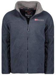 Geographical Norway Kurtka polarowa "Tamazonie" w kolorze granatowym rozmiar: onesize. Niebieskie kurtki męskie Geographical Norway, bez wzorów, z materiału, bez kaptura. Za 75.51 zł.