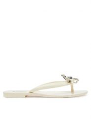 Melissa Japonki Melissa Harmonic Chrome X Ad 35997 Beżowy. Brązowe klapki damskie Melissa, bez wzorów, z tworzywa sztucznego, bez obcasa. Za 229.99 zł.