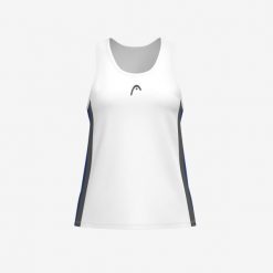 CLUB 25 TECH Tank Top Women. Niebieskie topy sportowe damskie HEAD, s, bez wzorów, z meshu, bez ramiączek. Za 135.00 zł.