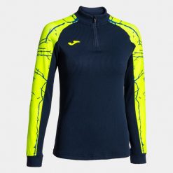 Bluza damska Joma Elite IX. Niebieskie bluzy bez kaptura damskie Joma, s, z materiału. Za 118.83 zł.