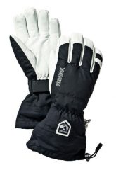 Rękawiczki narciarskie/snowboardowe Hestra Męskie. Czarne rękawiczki męskie HESTRA, bez wzorów, z materiału. Za 853.99 zł.