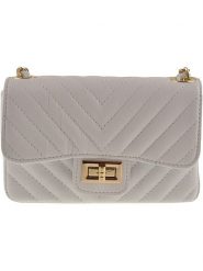 Florence Bags Skórzana torebka "Elm" w kolorze białym - 20 x 13 x 5 cm rozmiar: onesize. Białe torebki klasyczne damskie Florence Bags, bez wzorów, z materiału, bez dodatków. Za 217.99 zł.