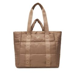 Torebka Roxy. Brązowe torebki klasyczne damskie Roxy, bez wzorów, bez dodatków. Za 199.99 zł.