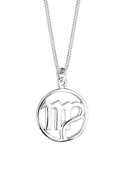 Elli Damski znak zodiaku Panna w srebrze próby 925 Sterling Silver Naszyjniki 1 ct. Szare naszyjniki damskie Elli, srebrne. Za 203.99 zł.