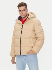 Tommy Jeans Kurtka zimowa Essential DM0DM18487 Beżowy Regular Fit. Brązowe kurtki męskie Tommy Jeans, na zimę, m, bez wzorów, z jeansu, bez kaptura. Za 659.99 zł.
