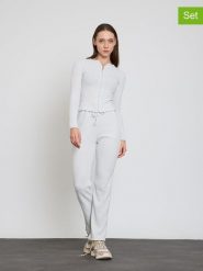 BGN 2-częściowy zestaw w kolorze jasnoszarym rozmiar: 40. Szare kardigany damskie BGN, bez wzorów. Za 152.99 zł.