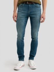 Jeansy męskie skinny niebieskie Olsan 345. Niebieskie jeansy męskie Big Star. W wyprzedaży za 119.99 zł.