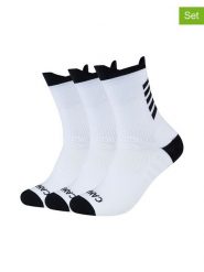 S.Oliver Skarpety (3 pary) w kolorze biało-czarnym rozmiar: 43-46. Białe skarpetki męskie S.Oliver, bez wzorów, ze splotem. Za 60.99 zł.