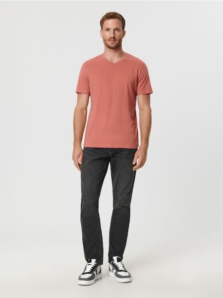 Jeansy regular - szary. Szare jeansy męskie Sinsay. Za 39.99 zł.