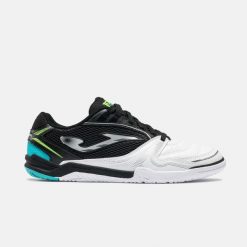 Buty sportowe męskie Joma Dribling 2632IN halowe obuwie piłkarskie. Białe buty sportowe na co dzień męskie Joma, z gumy, bez zapięcia, na fitness i siłownię. Za 179.00 zł.