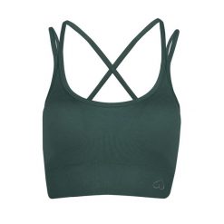 Bezszwowy Stanik Sportowy Shape Up BeShaped. Niebieskie biustonosze sportowe damskie BESHAPED, bez wzorów, z nylonu. W wyprzedaży za 152.15 zł.