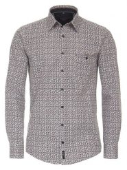 CASAMODA Koszula - Casual fit - ze wzorem rozmiar: M. Koszule męskie CASAMODA, m, bez wzorów, z bawełny, bez kołnierzyka, bez ramiączek. Za 113.99 zł.