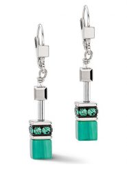 COEUR DE LION Kolczyki-wkrętki z kryształami Swarovski rozmiar: onesize. Szare kolczyki damskie COEUR DE LION, z kryształem, srebrne. Za 143.95 zł.
