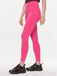 Guess Legginsy Deana V4RB09 MC04Z Różowy Slim Fit. Czerwone legginsy sportowe damskie Guess, xl, z aplikacjami, z syntetyku. Za 439.99 zł.