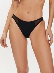 Calvin Klein Swimwear Dół od bikini KW0KW02329 Czarny. Czarne bikini damskie Calvin Klein Swimwear, bez wzorów. Za 199.99 zł.