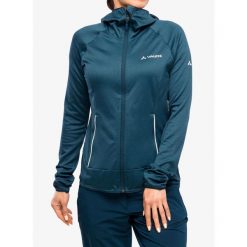 Bluza polarowa damska Vaude Tekoa Fleece Jacket II. Niebieskie bluzy bez kaptura damskie Vaude, m, z polaru. Za 308.99 zł.