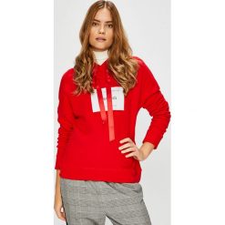 Only - Bluza Lux. Czarne bluzy z kapturem damskie Only, s, z bawełny. W wyprzedaży za 89.90 zł.