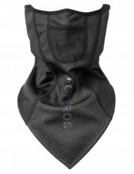 Kominiarka (komin) sportowa unisex Rockbros LF7547-2. Czarne szaliki męskie ROCKBROS, bez wzorów, z elastanu. Za 18.00 zł.