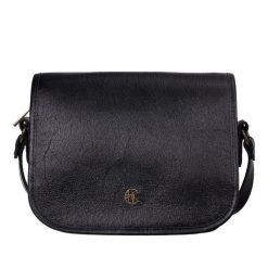 Torebka damska vintage Canaletto TD624s233. Czarne torebki klasyczne damskie bez wzorów, ze skóry, bez dodatków. Za 379.00 zł.