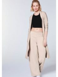 Detto Fatto Kardigan w kolorze kremowym rozmiar: XL. Brązowe kardigany damskie Detto Fatto, xl, bez wzorów, prążkowane. Za 130.99 zł.