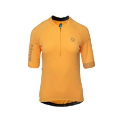 Koszulka Kolarska Damska Steinar. Brązowe bluzki sportowe damskie RADVIK, l, z materiału, bez kołnierzyka, bez ramiączek. Za 153.59 zł.