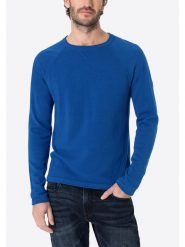 Timezone Sweter w kolorze niebieskim rozmiar: 3XL. Niebieskie swetry męskie Timezone, xl, bez wzorów, bez kołnierzyka. Za 83.81 zł.
