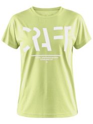 Craft Koszulka sportowa "Eaze" w kolorze zielonym rozmiar: M. Zielone bluzki sportowe damskie Craft, m, bez wzorów, z materiału, bez ramiączek. Za 65.85 zł.