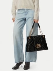 LOVE MOSCHINO Torebka JC4040PP0PLC0000 Czarny. Czarne torebki klasyczne damskie Love Moschino, bez wzorów, bez dodatków. Za 1,099.00 zł.