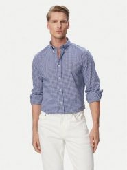 Tommy Hilfiger Koszula Gingham MW0MW43319 Niebieski Regular Fit. Niebieskie koszule męskie Tommy Hilfiger, m, bez wzorów, z bawełny, bez kołnierzyka, bez ramiączek. Za 329.99 zł.