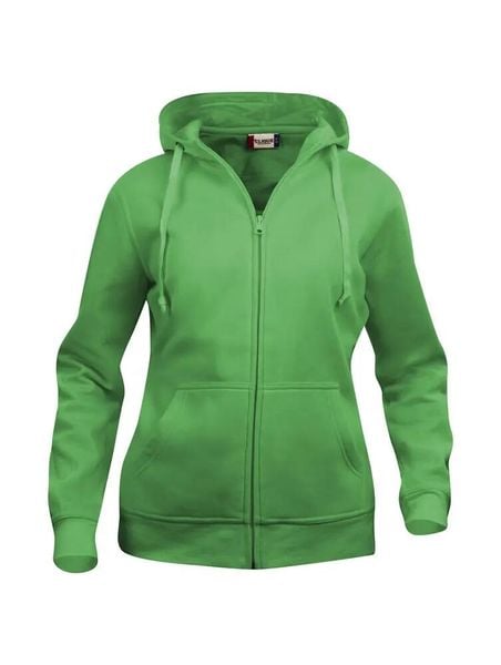 Clique Basic Hoody Full Zip Women – Bluza z kapturem na zamek, antymechacenie. Zielone bluzy z kapturem damskie CLIQUE, xl, z bawełny. Za 188.50 zł.