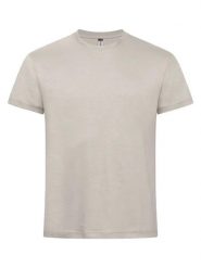 Clique New Classic-T męski T-shirt — współczesny krój. Brązowe t-shirty męskie CLIQUE, m, bez wzorów, z bawełny, bez kołnierzyka. Za 87.50 zł.