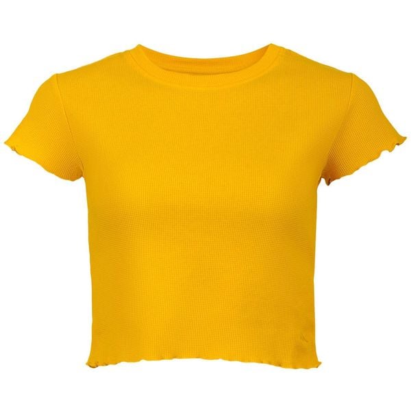 Koszulka Nax Reisa L dla kobiet - miękka bawełna i idealne dopasowanie. Bluzki damskie naak, l, bez wzorów, z bawełny, eleganckie, bez kołnierzyka, bez ramiączek. Za 59.89 zł.