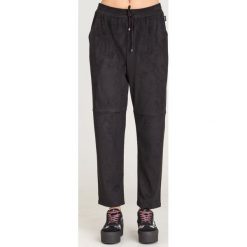 SPODNIE DRESOWE ORLAYA MAX MARA LEISURE. Czarne spodnie dresowe damskie Max Mara Leisure, l, bez wzorów, z dresówki. Za 284.50 zł.