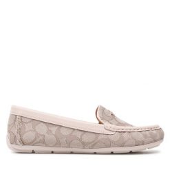 Mokasyny Coach. Brązowe mokasyny damskie Coach. Za 589.99 zł.