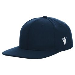 Czapka Macron Lutz Flex x5. Niebieskie czapki męskie Macron, bez wzorów, z materiału, sportowe. Za 468.50 zł.
