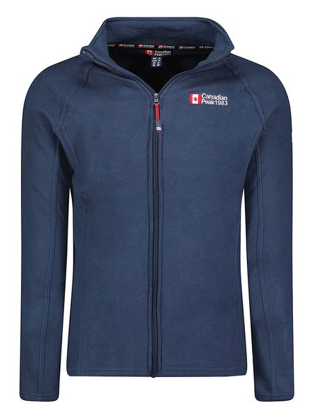Canadian Peak Kurtka polarowa "Tugeak" w kolorze granatowym rozmiar: XXL. Niebieskie kurtki męskie Canadian Peak, xxl, bez wzorów, z materiału, bez kaptura. Za 69.95 zł.