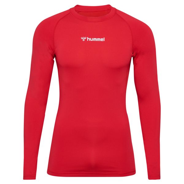 Koszulka z długim rękawem sportowa Hummel BL PERFORMANCE TEE 22551. Czerwone t-shirty sportowe męskie HUMMEL, m, bez ramiączek, do koszykówki. Za 177.50 zł.