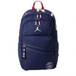 Plecak sportowy Nike AIR JORDAN PARIS SAINT GERMAIN. Białe plecaki damskie Nike, bez wzorów, sportowe. W wyprzedaży za 309.00 zł.