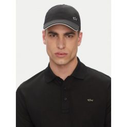Czapka z daszkiem Paul&Shark. Czarne czapki męskie PAUL&SHARK, bez wzorów. Za 259.99 zł.
