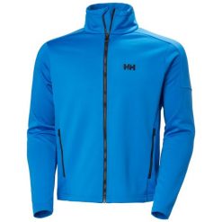 Polarowa bluza Helly Hansen. Niebieskie bluzy bez kaptura męskie Helly Hansen, m, z materiału. Za 551.50 zł.